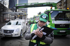 Изображение из статьи: Эвакуаторщики бастуют